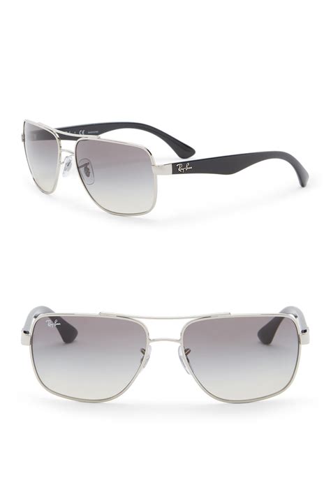 ray ban 60mm navigator sunglasses